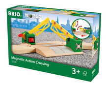 Load image into Gallery viewer, Magnetic Action Railway Crossing