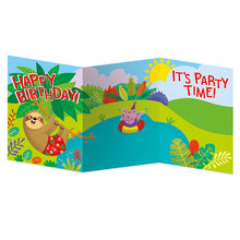 Load image into Gallery viewer, Decorate Your Own Party Animals Card