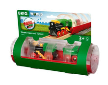 Load image into Gallery viewer, Steam Train &amp; Tunnel