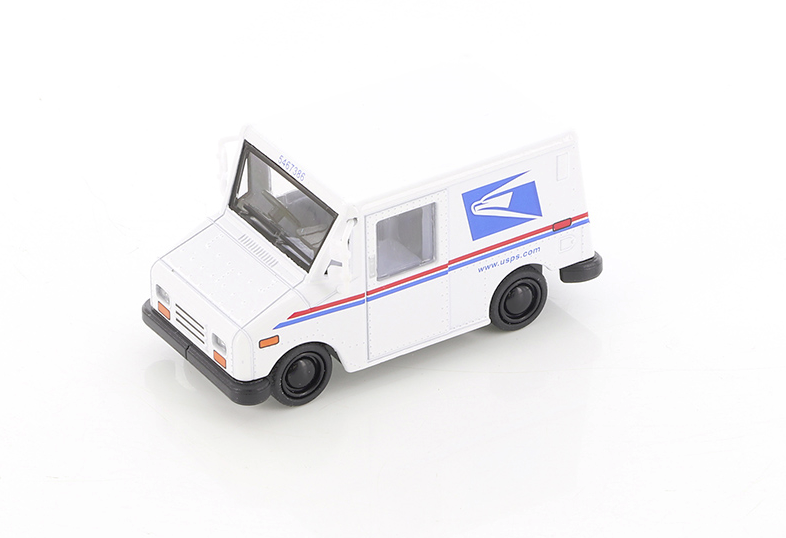 Mini United States Postal Service Mail Delivery Vehicle