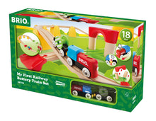 Load image into Gallery viewer, My First Railway Battery Operated Train Set