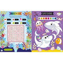 Load image into Gallery viewer, Scratch &amp; Sparkle Sharks Activity