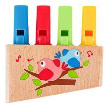 Load image into Gallery viewer, Rainbow Pan Pipe Flute