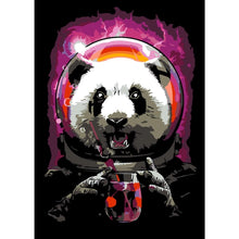 Load image into Gallery viewer, Panda Astronaut Artwille Paint By Numbers