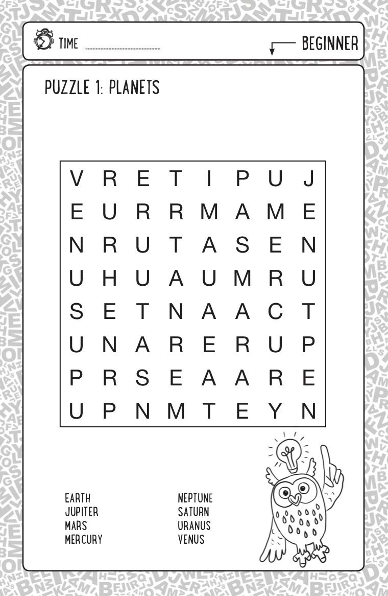 Wordsearch Workouts For Clever Kids
