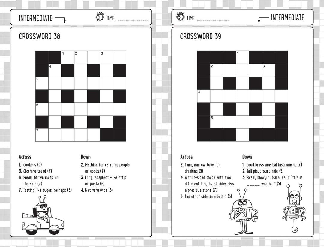 Crossword Challenges For Clever Kids