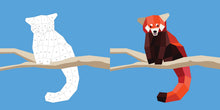 Load image into Gallery viewer, Zoo Animals Paint By Sticker Kids