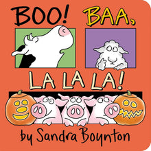 Load image into Gallery viewer, Boo! Baa, La La La! Board Book