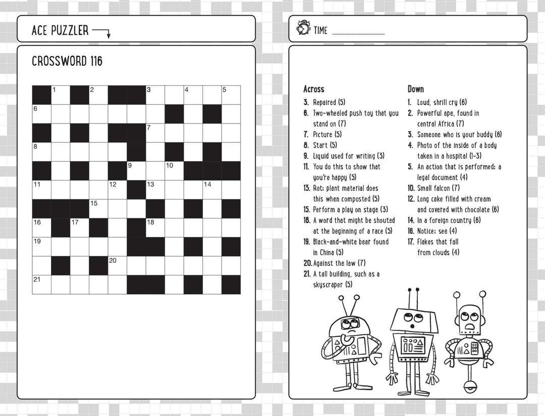 Crossword Challenges For Clever Kids