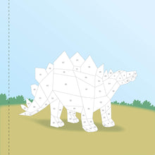 Load image into Gallery viewer, Dinosaurs Paint By Sticker Kids