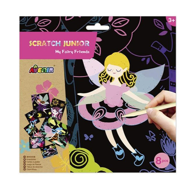 My Fairy Friends Scratch Art Junior