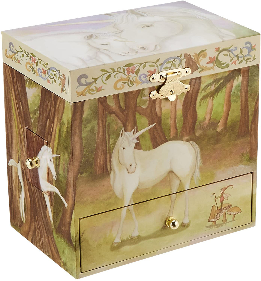 Unicorn Music Jewelry Box