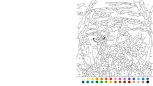 Load image into Gallery viewer, Enchanted Color By Numbers