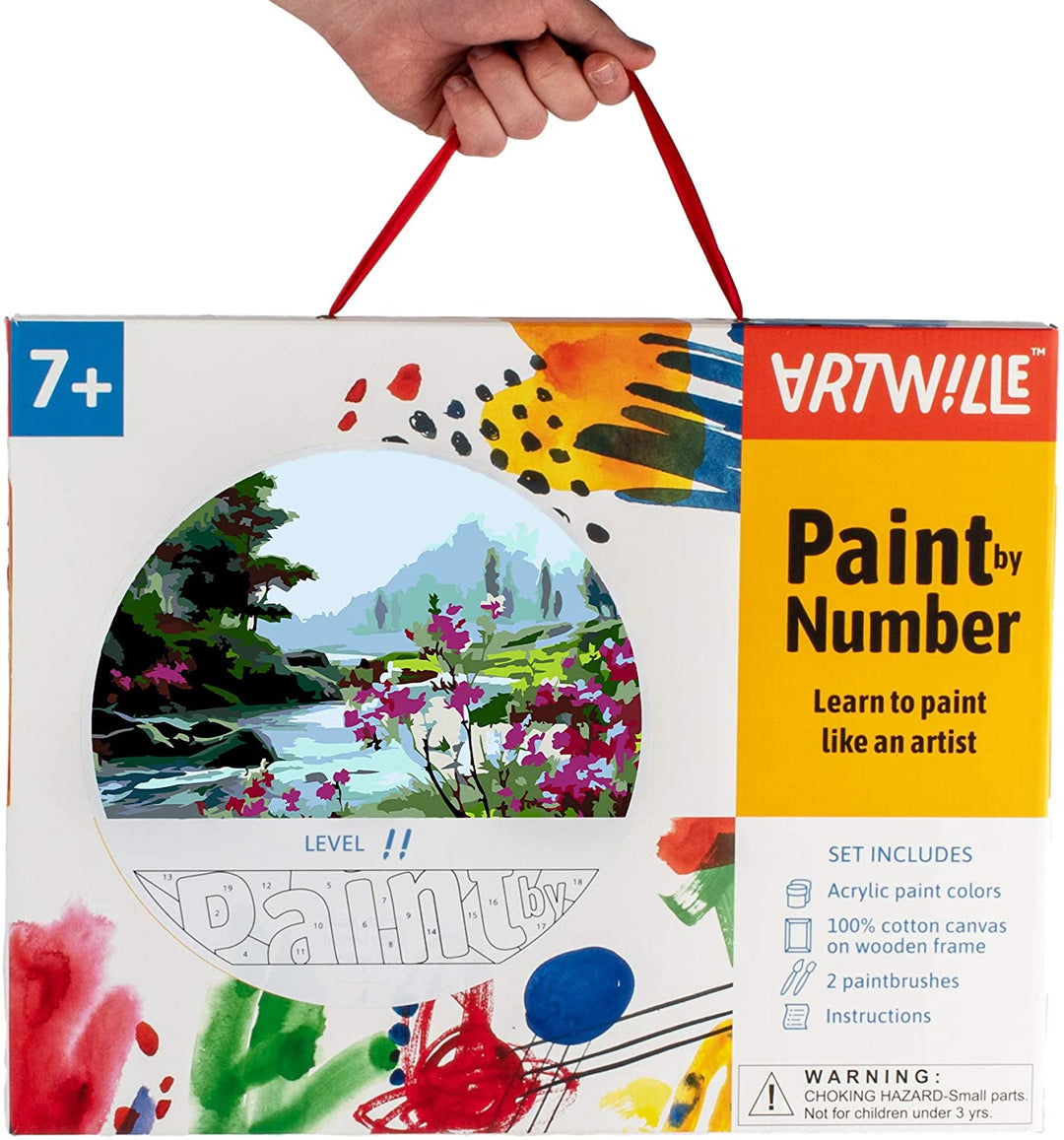 Lake Scenery Artwille Paint By Numbers