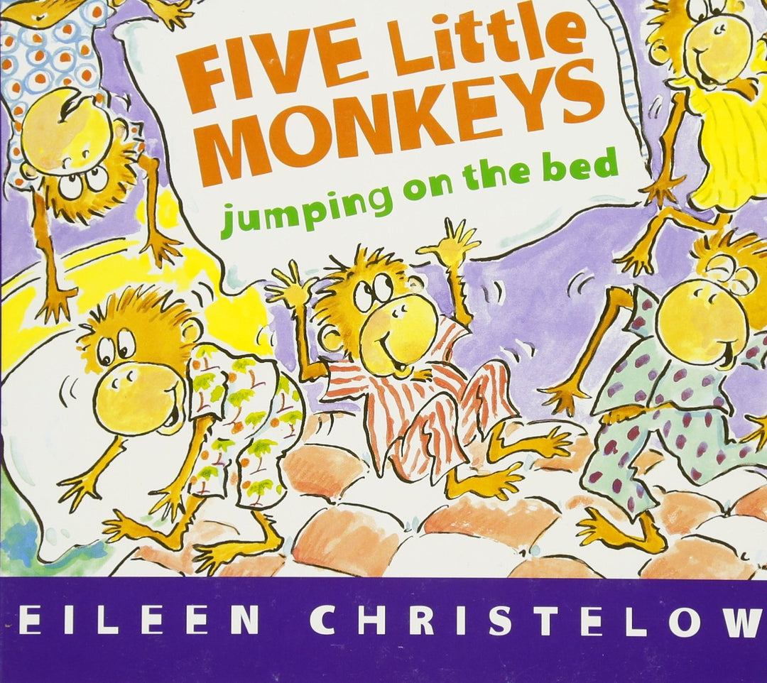 Five Little Monkeys Jumping On The Bed Board Book