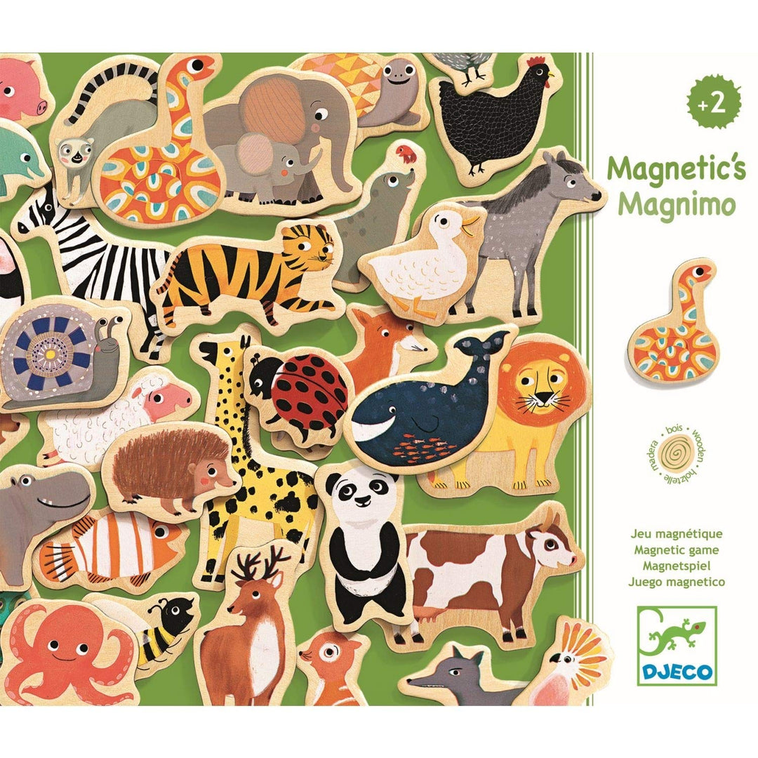 Wooden Magnetic Animals