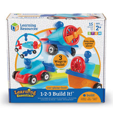 Load image into Gallery viewer, 1-2-3 Build It! Car-Plane-Boat