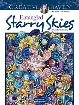 Entangled Starry Skies Coloring Book