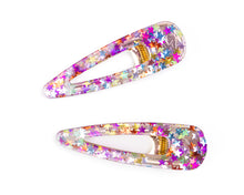 Load image into Gallery viewer, Boutique Gel Sparkle Hairclips