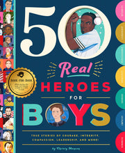 Load image into Gallery viewer, 50 Real Heroes For Boys