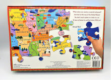 Load image into Gallery viewer, 100 Piece USA Map Puzzle