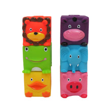 Load image into Gallery viewer, Soft &amp; Squeezy Critter Blocks