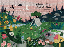 Load image into Gallery viewer, 1000 PC All Good Things Are Wild And Free Puzzle