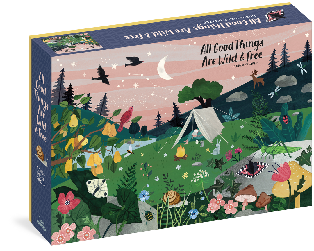 1000 PC All Good Things Are Wild And Free Puzzle
