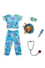 Load image into Gallery viewer, Veterinarian Scrubs Set
