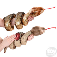 Load image into Gallery viewer, Snake Flip Sequin Natural
