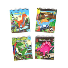 Load image into Gallery viewer, Small Dino Sketchbook