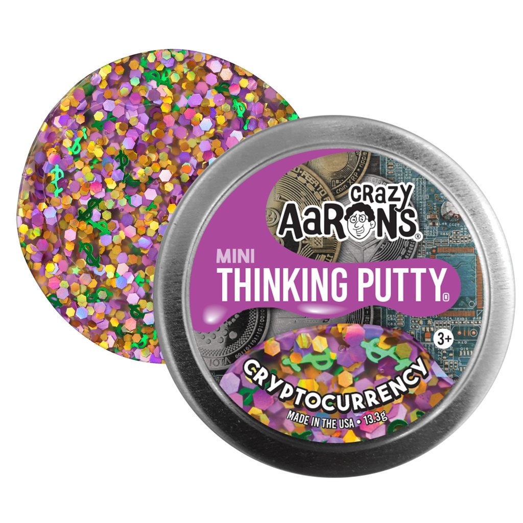 Mini Cryptocurrency Trend Putty Tin