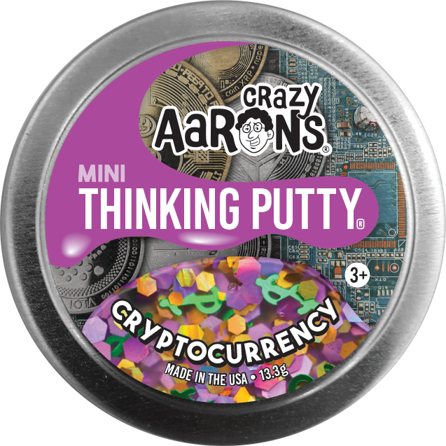 Mini Cryptocurrency Trend Putty Tin