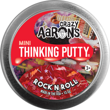 Load image into Gallery viewer, Mini Rock N Roll Trend Thinking Putty Tin