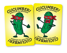 Load image into Gallery viewer, Ninja Cat Cucumber Attack!