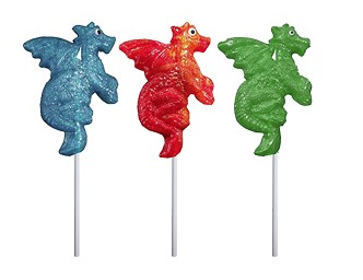 Dragon Glitter Lollipop