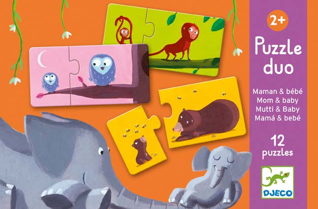 Mom And Baby Puzzle Duo