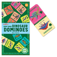 Load image into Gallery viewer, Shiny Dinosaur Dominoes