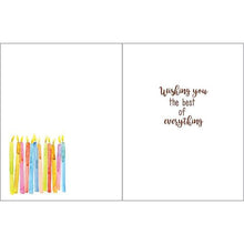 Load image into Gallery viewer, Birthday Candles Card