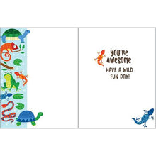Load image into Gallery viewer, Reptile Birthday Boy Card