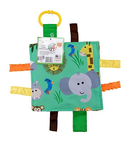 Jungle Crinkle Sensory Square