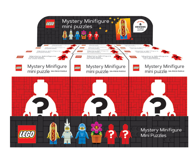 126 PC Lego Mystery Minifigure Puzzle