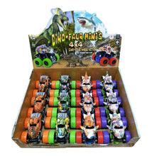 Load image into Gallery viewer, Dino-Faur Mini Friction Push N Go 4x4
