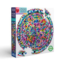 Load image into Gallery viewer, 500 PC Triangle Pattern Puzzle