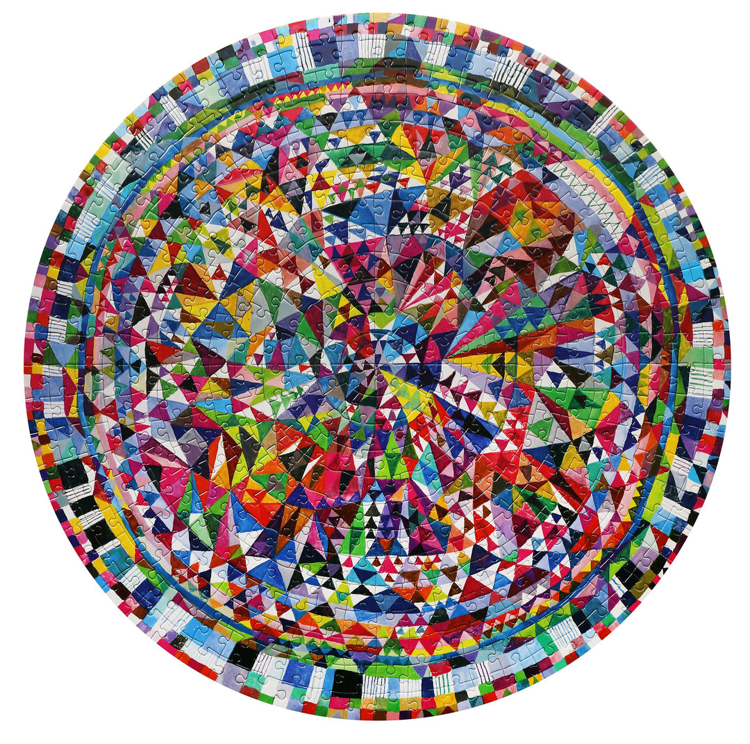 500 PC Triangle Pattern Puzzle