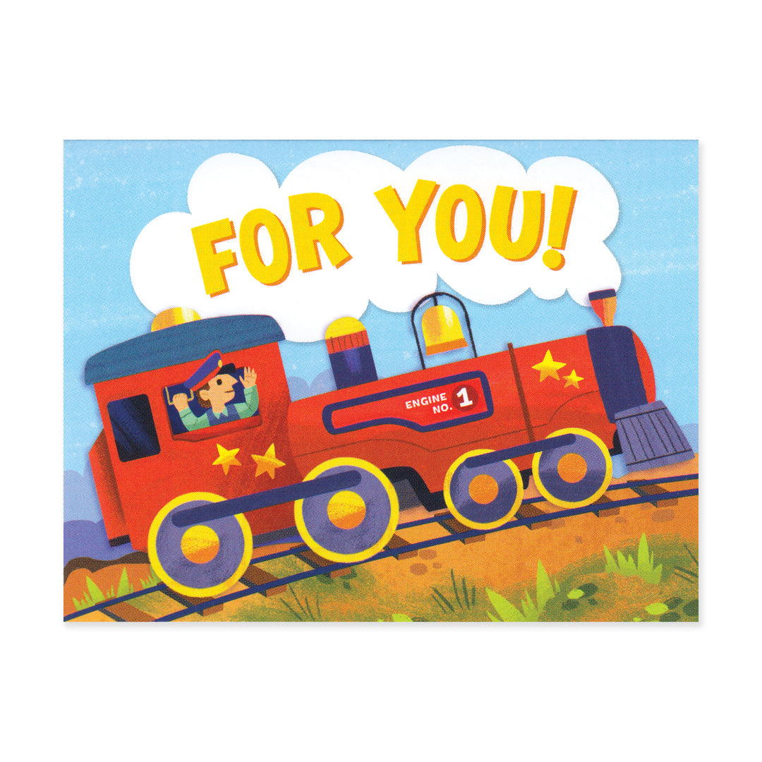 Train For You Enclosure Card