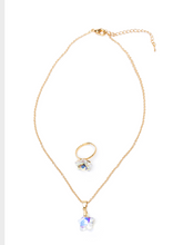 Load image into Gallery viewer, Boutique Holographic Star Necklace With Ring Or Earring Set