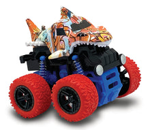Load image into Gallery viewer, Dino-Faur Mini Friction Push N Go 4x4