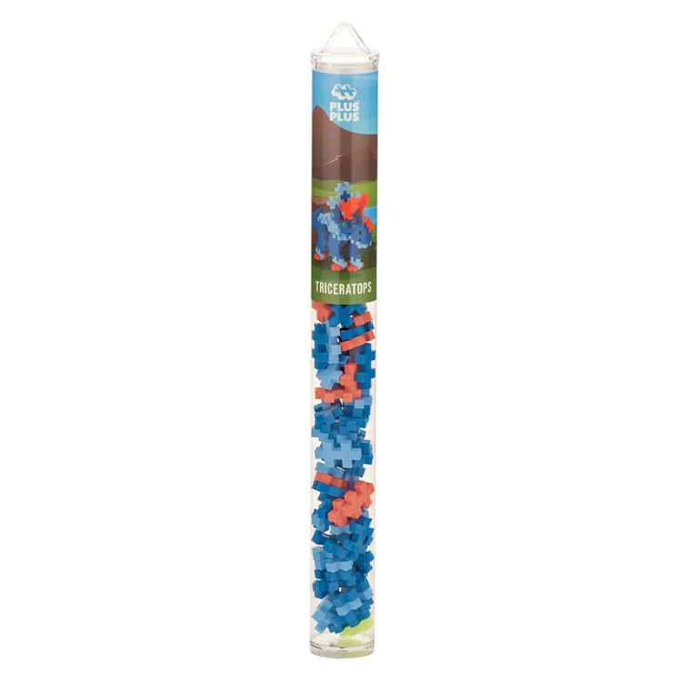 70 PC Triceratops Plus Tube