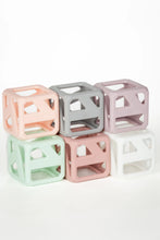 Load image into Gallery viewer, Stack N Chew Mini Cubes Pastel